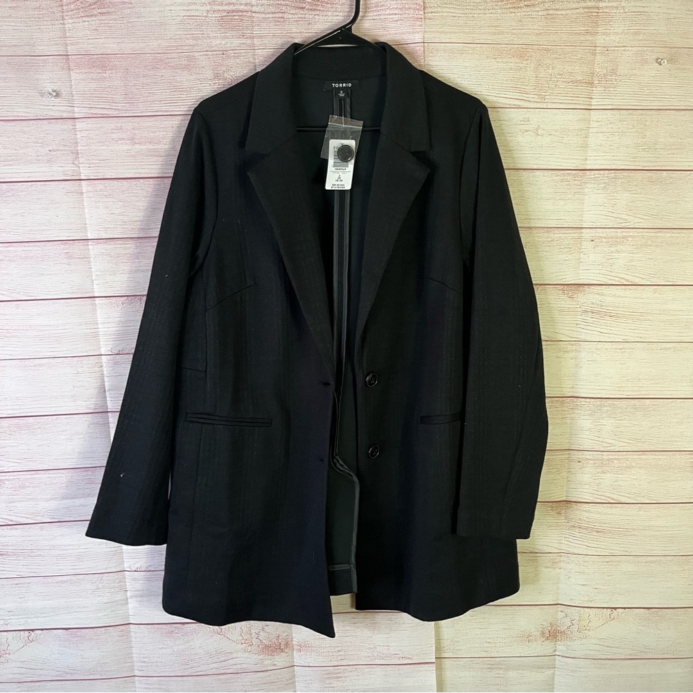 Torrid NWT Black Jacket Size 2|‎ 2X